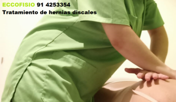 tratamiento de hernia discal en Madrid sin operación
